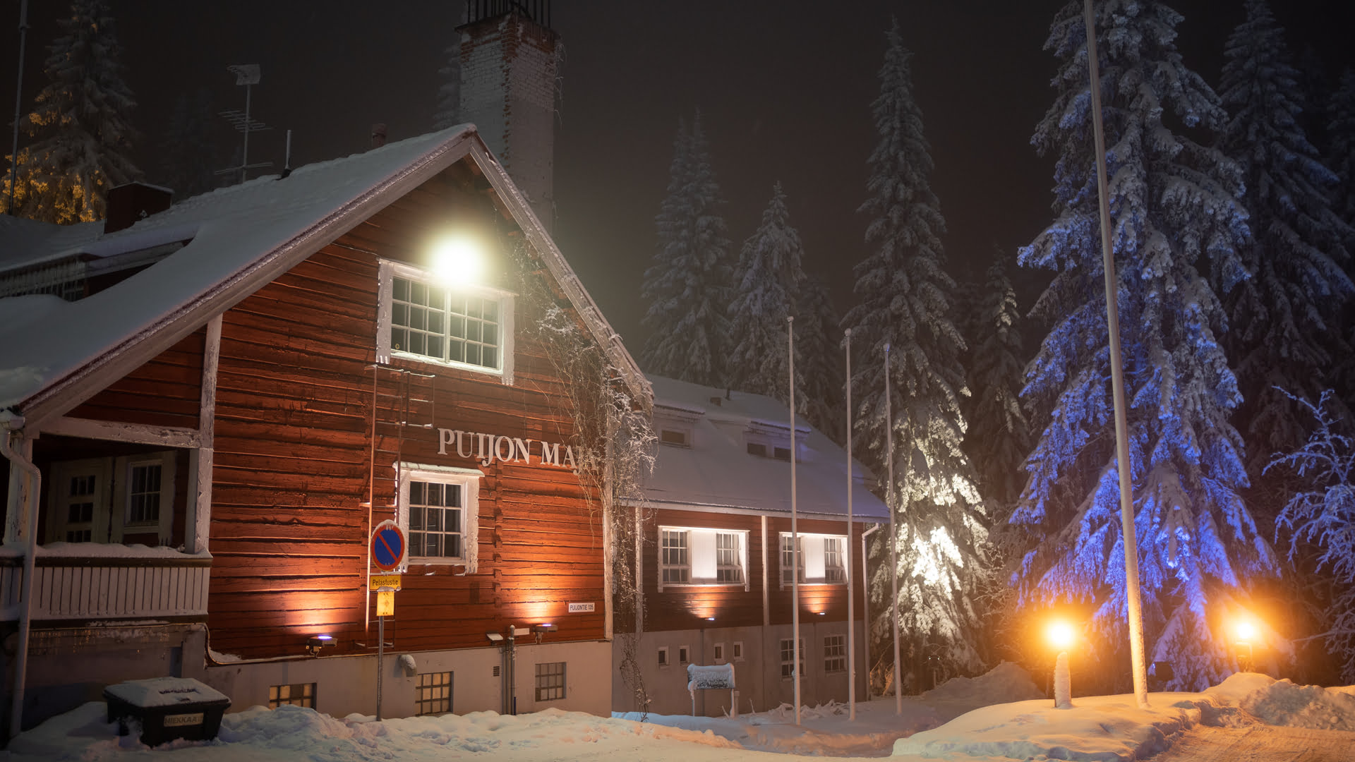 Kuopio_Puijon_Maja Puijon Maja talvella