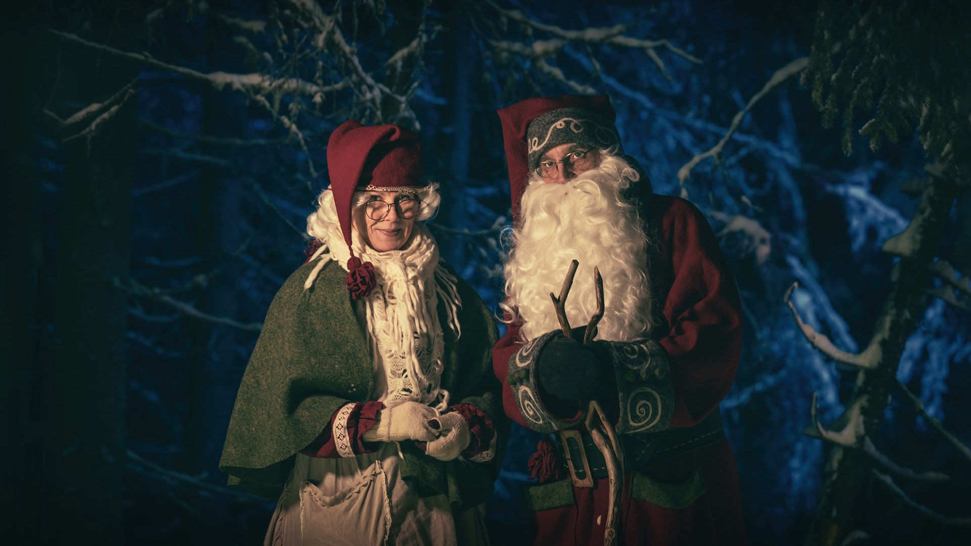 Joulupukki-ja-Joulumuori-Puijolla Joulupukki ja Joulumuori Puijolla