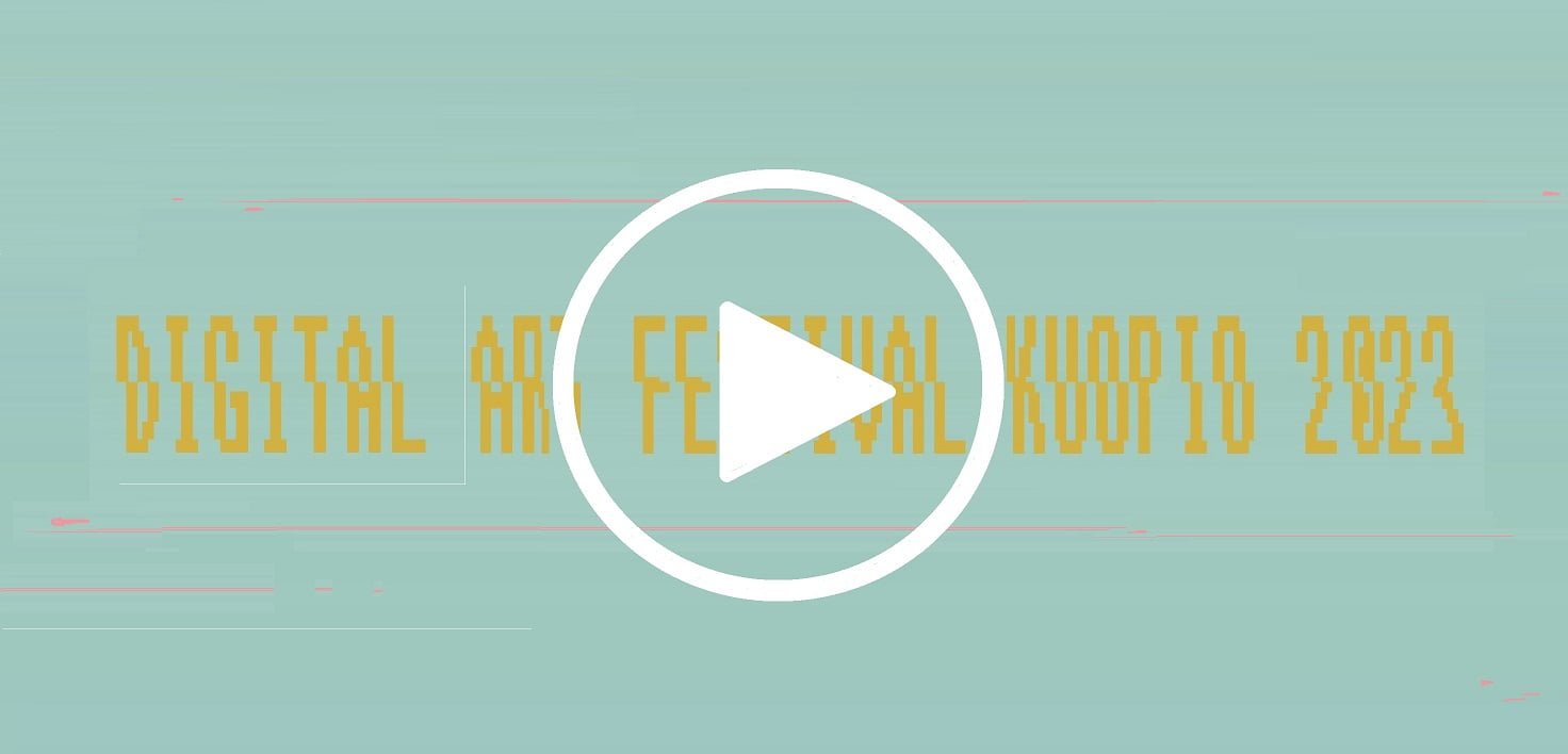 Digital Art Festival Kuopio 2023 logokuva kuva Kulttuuri Tasken
