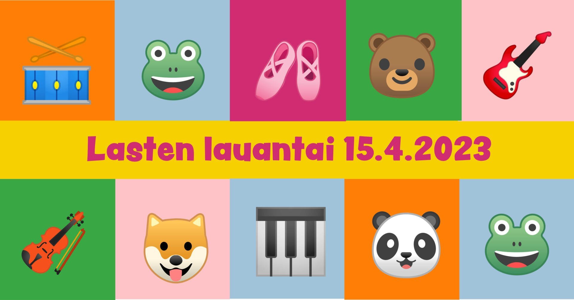 Lasten lauantai 15.4.2023
