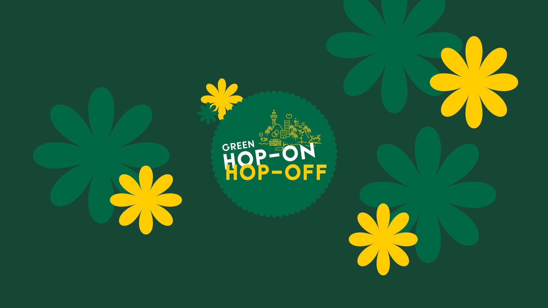 Green Hop-On Hop-Off