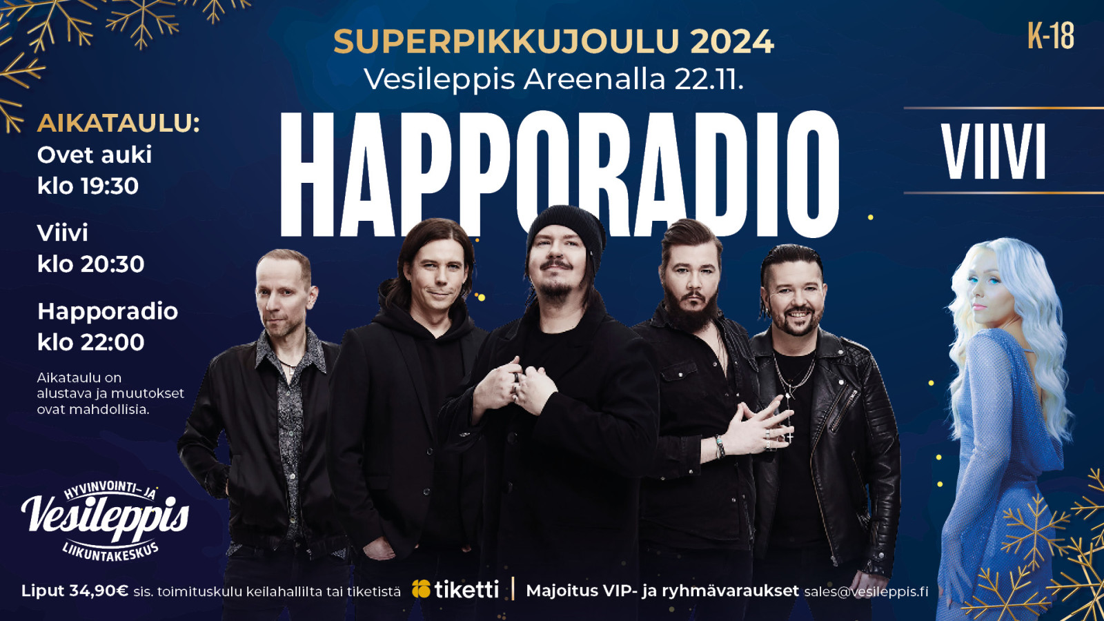 Vesileppis-superpikkujoulut