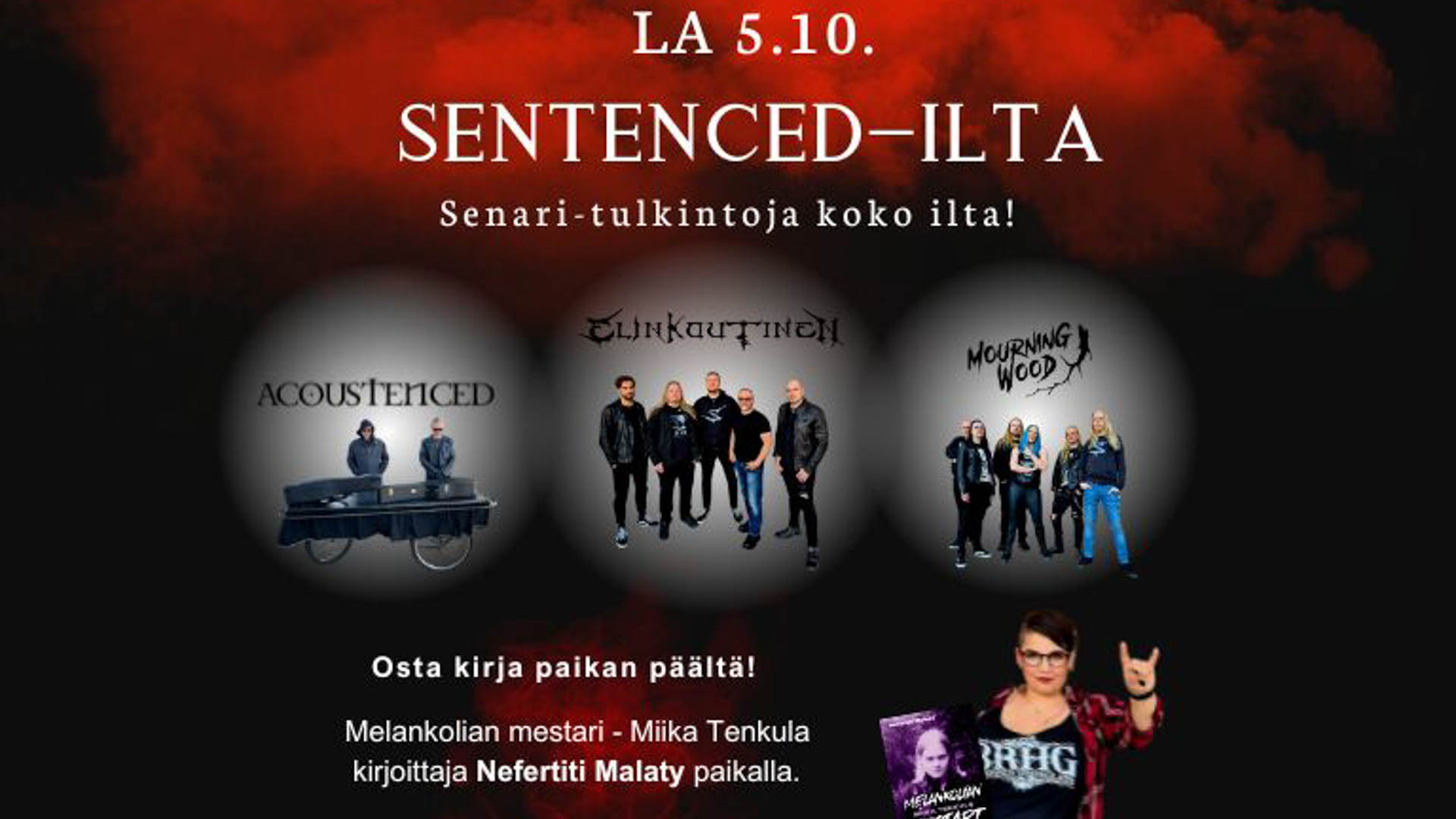 Sentenced-ilta