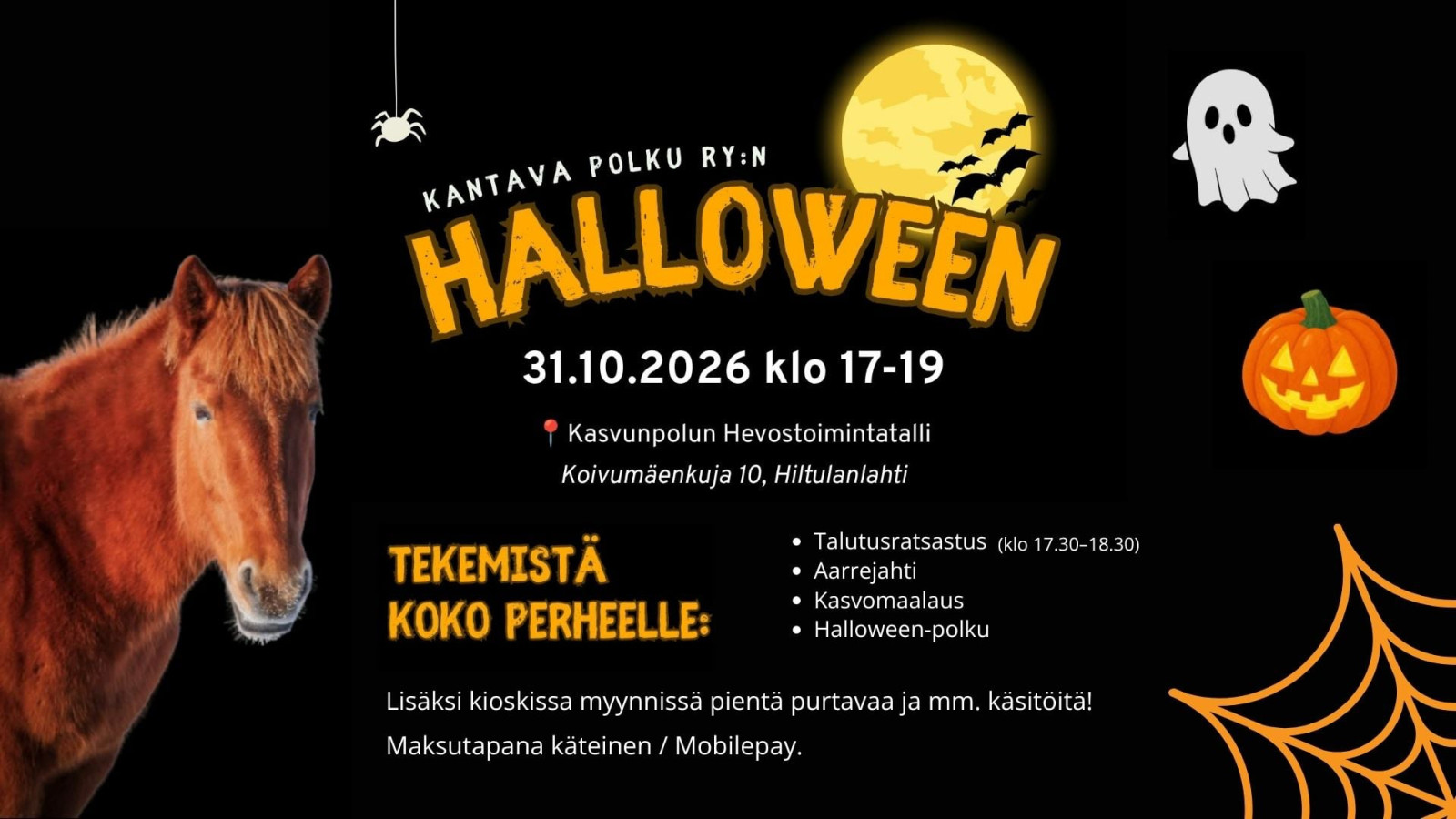 halloween tapahtuma